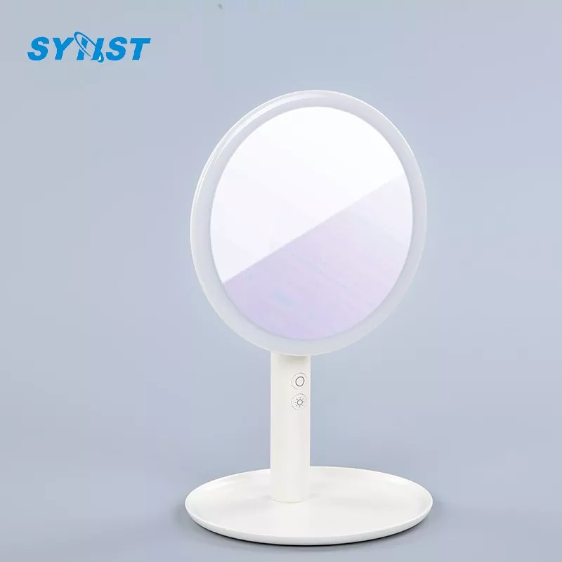 LED 화장거울과 탁상스탠드가 달린 일반 화장거울의 차이점은 무엇인가요?
